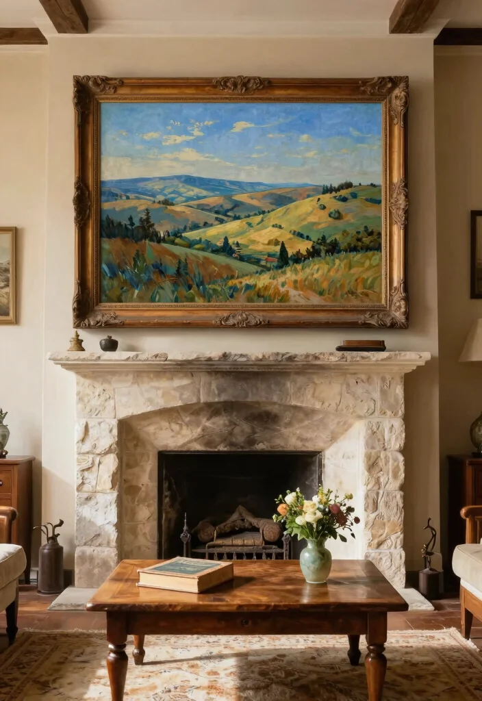 14 Italian Wall Art Ideas With Timeless Elegance - 1. Vintage Italian Landscape Paintings 1