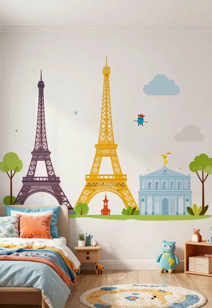 14 Italian Wall Art Ideas With Timeless Elegance - 12. Italian Inspired Wall Decals 1