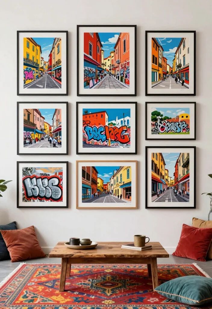 14 Italian Wall Art Ideas With Timeless Elegance - 5. Italian Street Art Prints 1