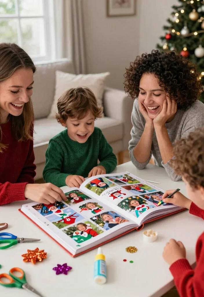 14 Last Elf on the Shelf Night Ideas That End With a Bang - 11. Creating an Elf on the Shelf Photo Album 1