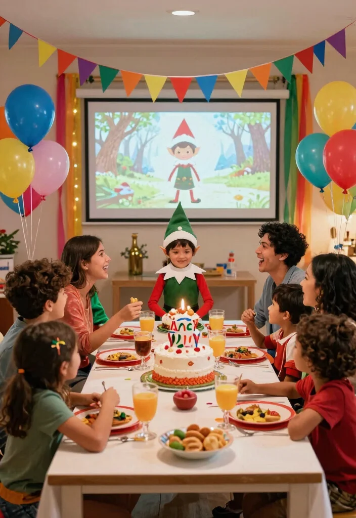 14 Last Elf on the Shelf Night Ideas That End With a Bang - 12. Elf’s Return to the North Pole Celebration 1