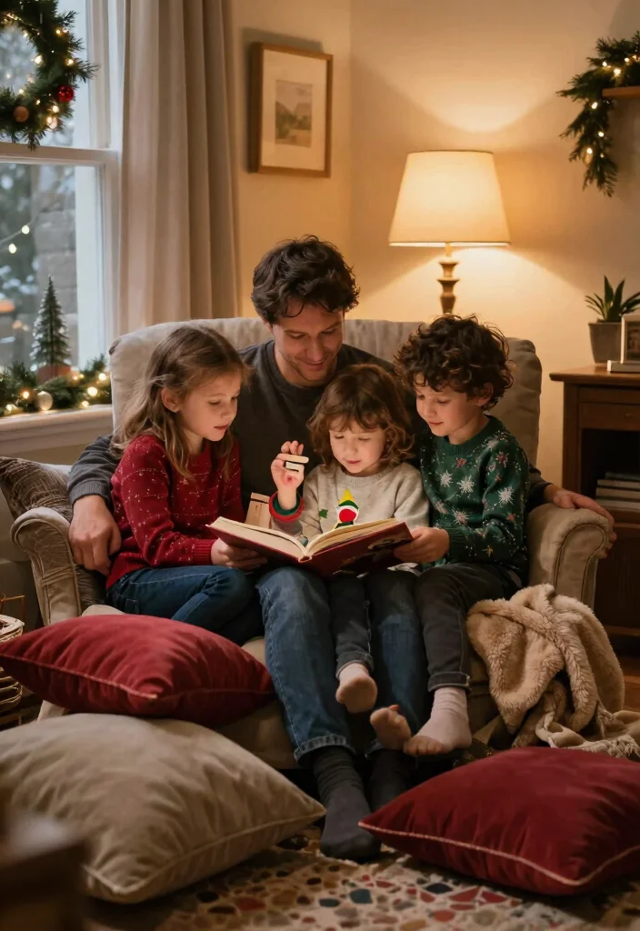 14 Last Elf on the Shelf Night Ideas That End With a Bang - 5. Storytime with the Elf 1