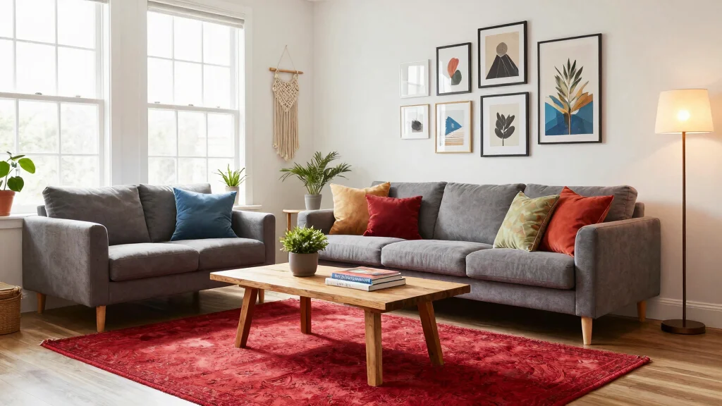 14 Living Room Red Rug Ideas That Pop Beautifully