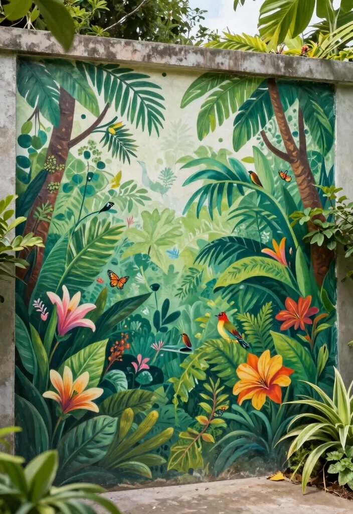 14 Mural Wall Art Outdoor Ideas That Make a Statement 1 14 Mural Wall Art Outdoor Ideas That Make a Statement - 1. Nature-Inspired Murals 1