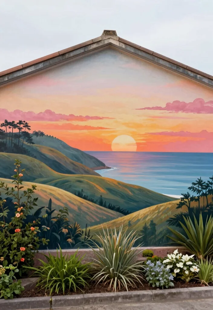 14 Mural Wall Art Outdoor Ideas That Make a Statement 51 14 Mural Wall Art Outdoor Ideas That Make a Statement - 11. Landscape Scenes 1