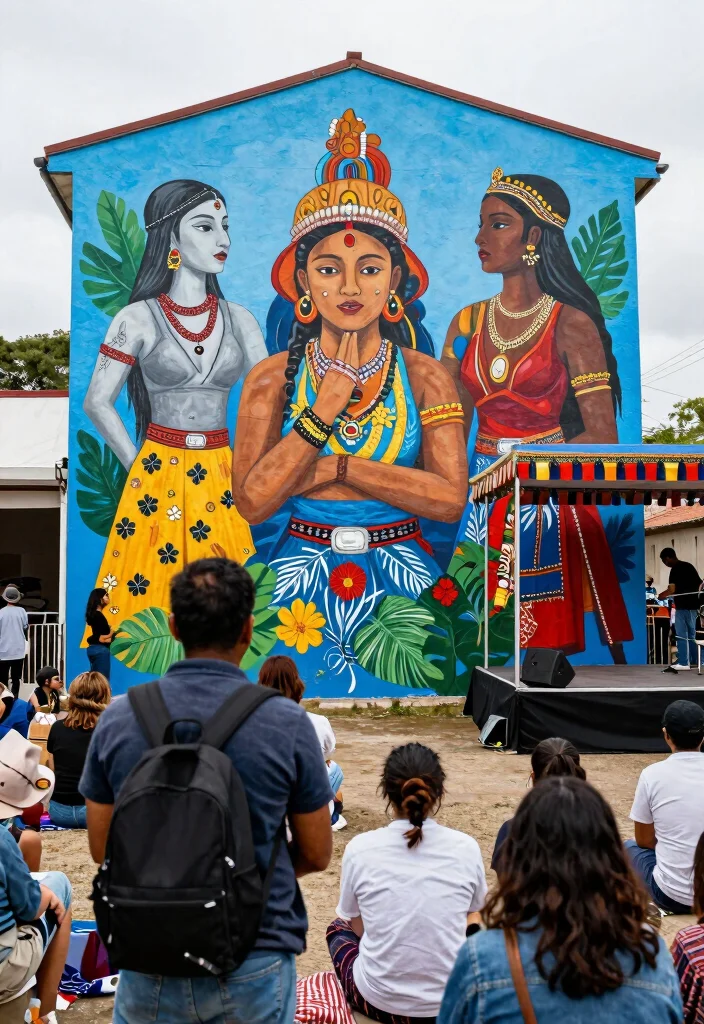 14 Mural Wall Art Outdoor Ideas That Make a Statement 37 14 Mural Wall Art Outdoor Ideas That Make a Statement - 7. Local Artists Showcase 1