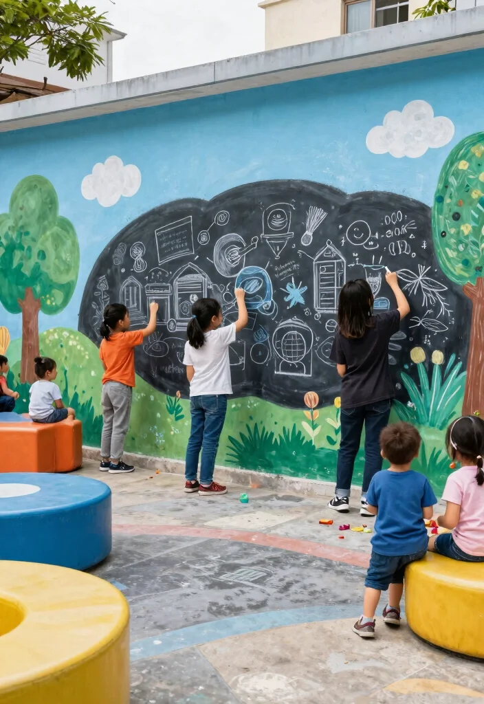 14 Mural Wall Art Outdoor Ideas That Make a Statement 38 14 Mural Wall Art Outdoor Ideas That Make a Statement - 8. Interactive Murals 1