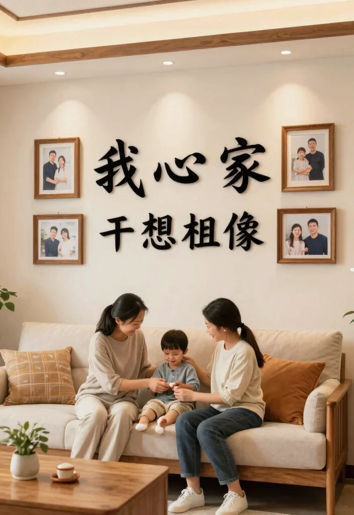 14 Muslim Wall Art Ideas With Beautiful Calligraphy 29 14 Muslim Wall Art Ideas With Beautiful Calligraphy - 9. Personalized Family Names in Calligraphy 1