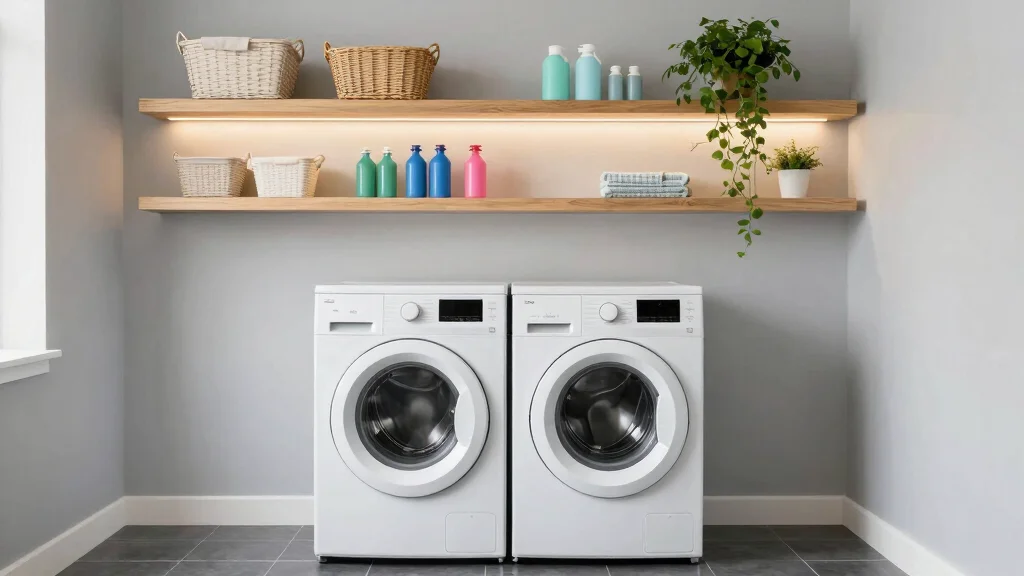 14 Shelf Above Washer and Dryer Ideas That Maximize Space