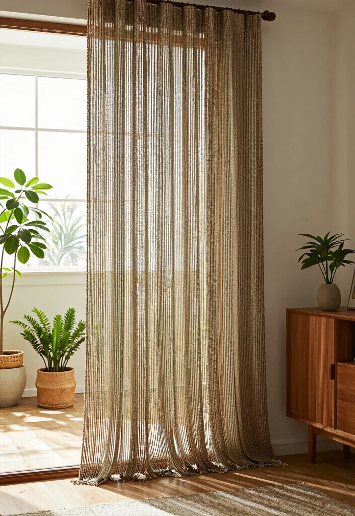 15 Beaded Curtains Doorway 2026 Trending Ideas With Retro Charm - 2. Earthy Tones 1