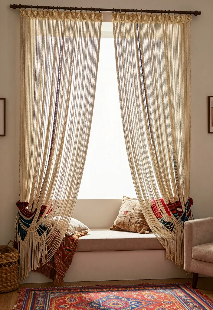 15 Beaded Curtains Doorway 2026 Trending Ideas With Retro Charm - 9. Bohemian Beads 1