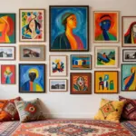 15 Eclectic Art Wall Ideas That Show Off Your Personality