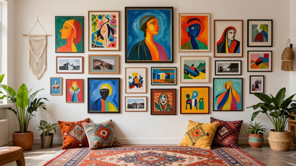 15 Eclectic Art Wall Ideas That Show Off Your Personality