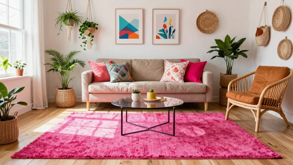 15 Hot Pink Rug Ideas That Make a Bold Statement