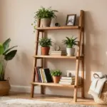 15 Ladder Shelf Decor Living Room Ideas That Feel Effortlessly Styled