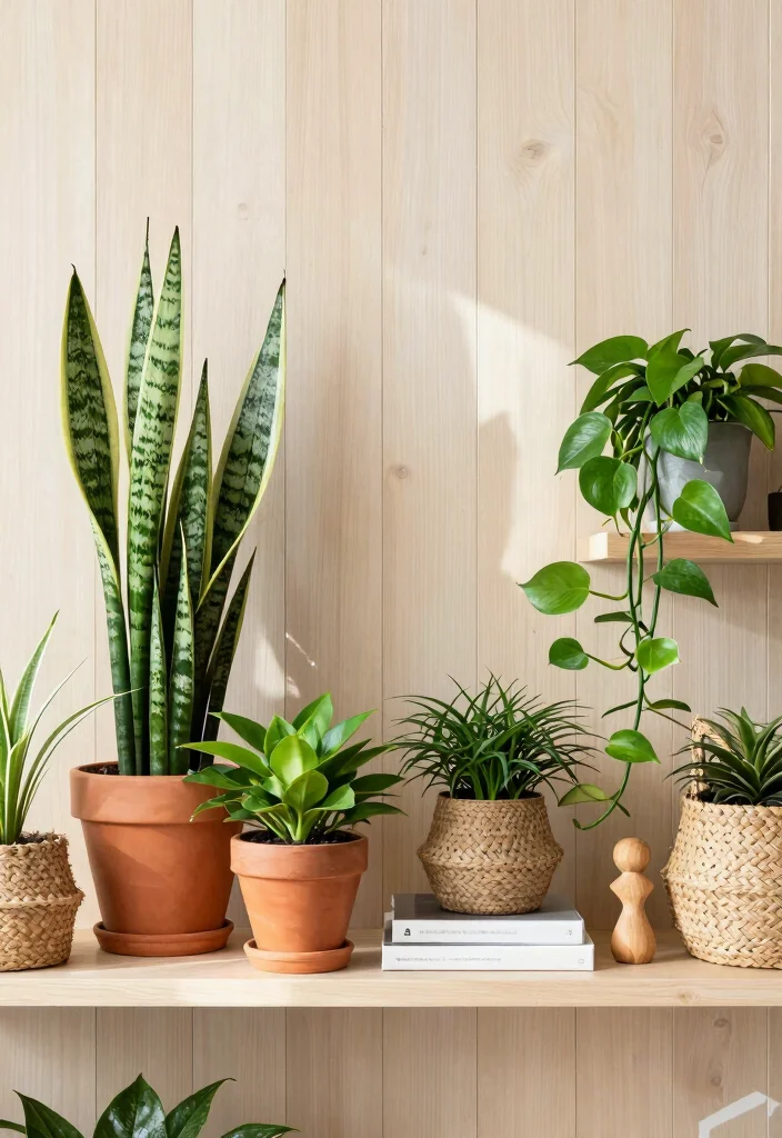 15 Minimalist Shelf Styling Ideas That Feel Clean & Chic 1 15 Minimalist Shelf Styling Ideas That Feel Clean & Chic - 1. Embrace Nature with Greenery 1