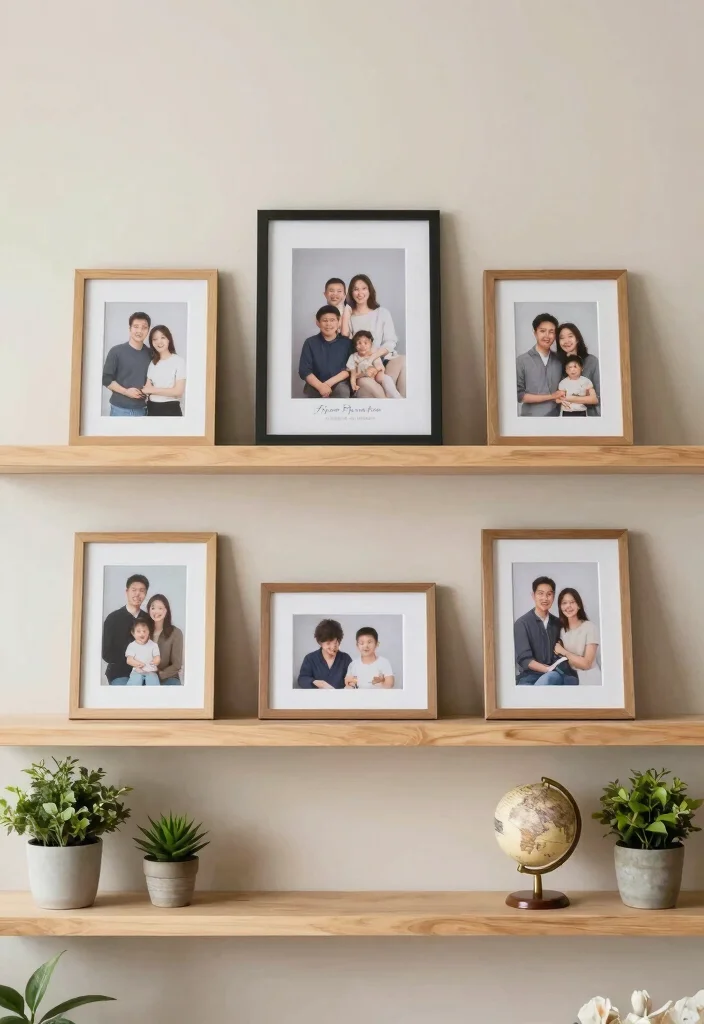 15 Minimalist Shelf Styling Ideas That Feel Clean & Chic 65 15 Minimalist Shelf Styling Ideas That Feel Clean & Chic - 15. Incorporate Personal Touches 1