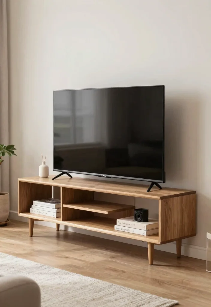 15 TV Shelf 2026 Trending Ideas That Elevate Your Living Room Instantly - 10. Compact TV Shelf Design 1