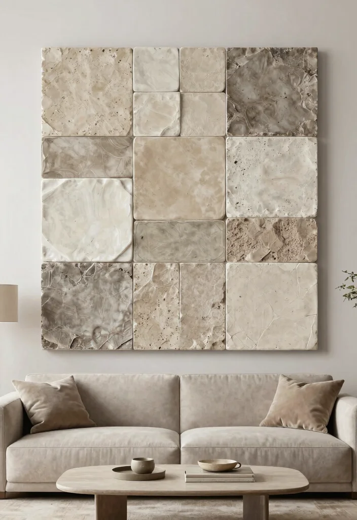 15 Texture Wall Art Ideas That Add Depth & Drama - 15. Ceramic Wall Art for a Textured Touch 1