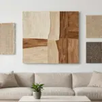 15 Texture Wall Art Ideas That Add Depth & Drama