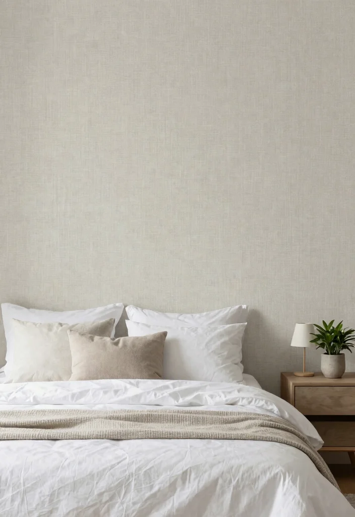 15 Texture Wall Art Ideas That Add Depth & Drama - 6. Textured Wallpaper for Instant Impact 1