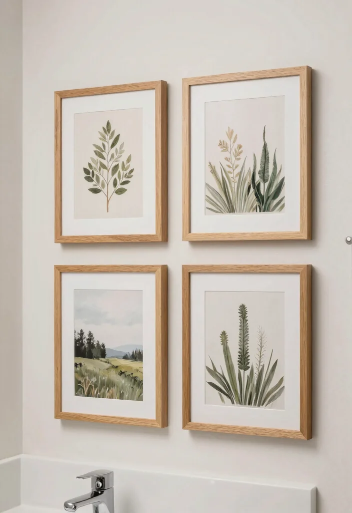 16 Bathroom Frames Decor Wall Art Ideas That Elevate Small Spaces 54 16 Bathroom Frames Decor Wall Art Ideas That Elevate Small Spaces - 14. Customizable Frames 1