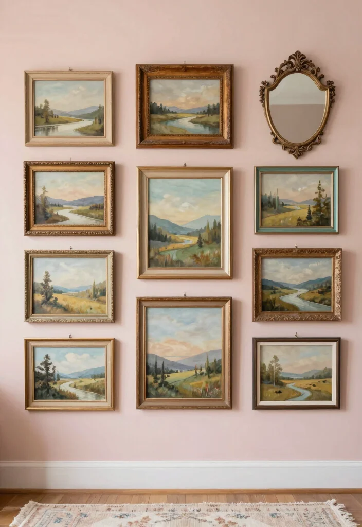 16 Bathroom Frames Decor Wall Art Ideas That Elevate Small Spaces 2 16 Bathroom Frames Decor Wall Art Ideas That Elevate Small Spaces - 2. Upcycled Vintage Frames 1