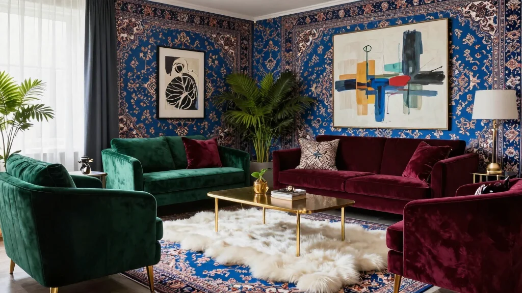 16 Blue Persian Rug Wallpaper Ideas With Luxe Vibes