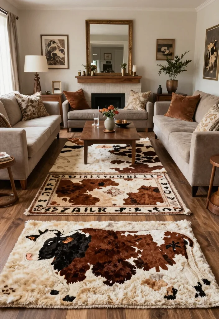 16 Cow Rug Living Room Ideas That Add Rustic Charm - Conclusion 1
