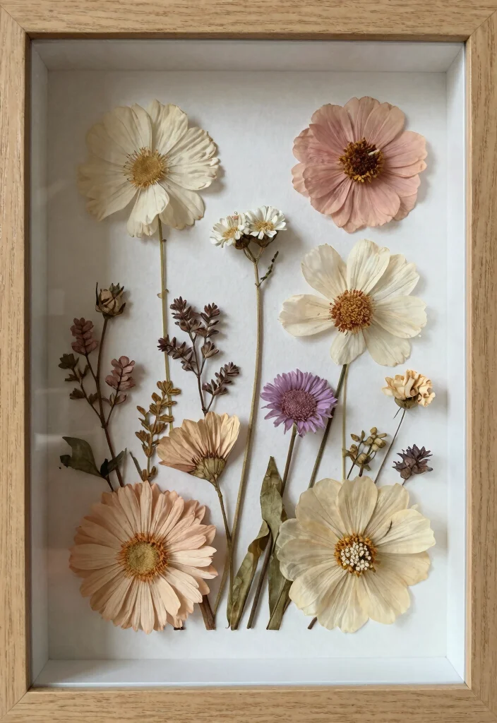 16 Earthy Wall Art Ideas for a Warm Natural Look - 12. Dried Flower Arrangements 1