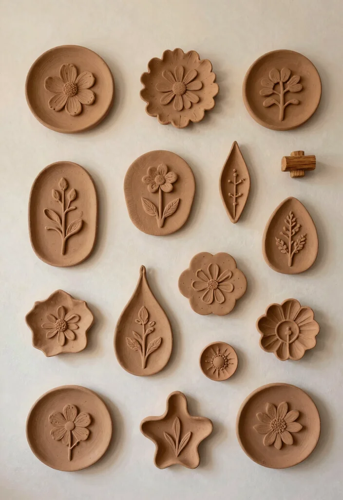 16 Earthy Wall Art Ideas for a Warm Natural Look - 14. Clay Wall Art 1