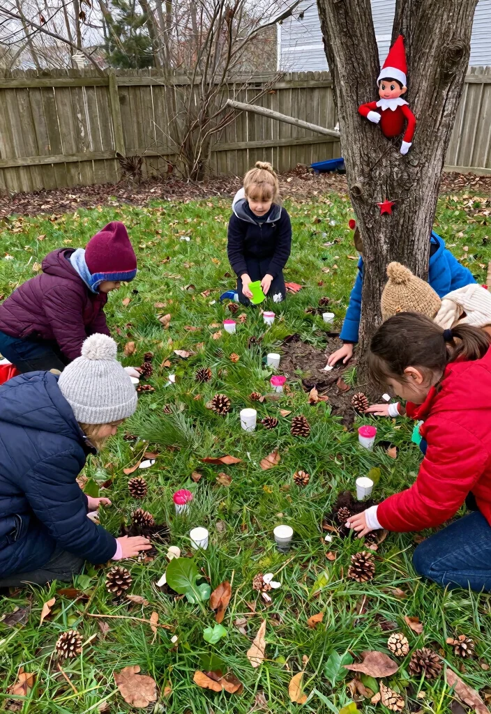 16 Elf on the Shelf Scavenger Hunt Ideas for Extra Holiday Fun - 15. Elf’s Environmental Hunt 1