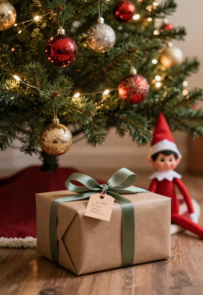 16 Elf on the Shelf Scavenger Hunt Ideas for Extra Holiday Fun - 6. Elf's Gift Hunt 1