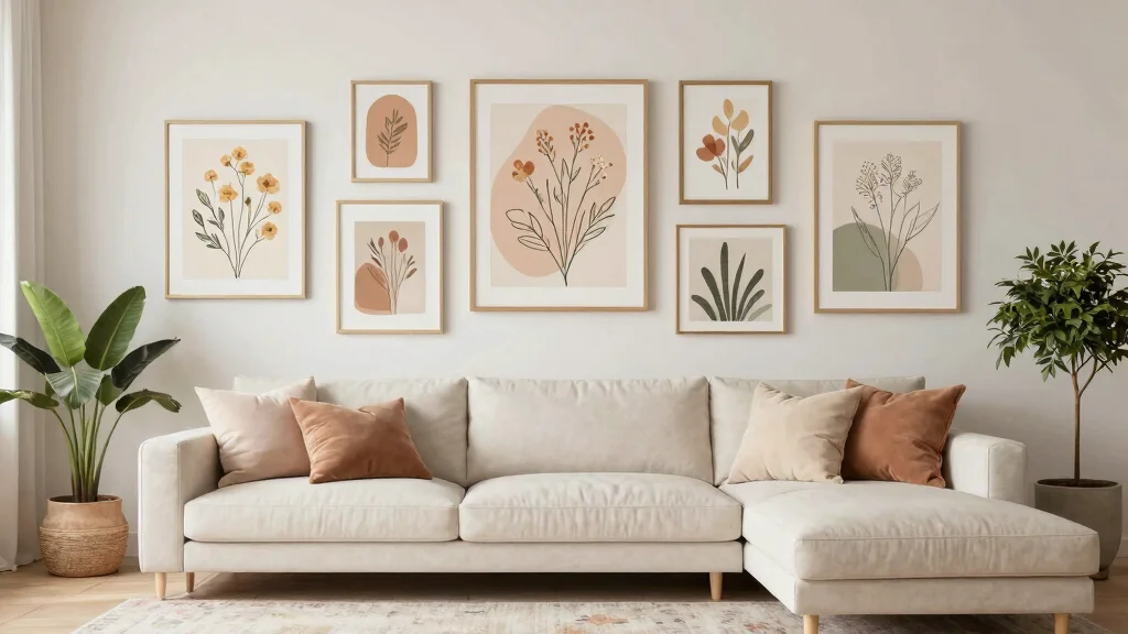 16 Feminine Wall Art Ideas With Soft Chic Vibes