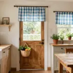 16 Kitchen Door Curtains Ideas That Add Cozy Charm