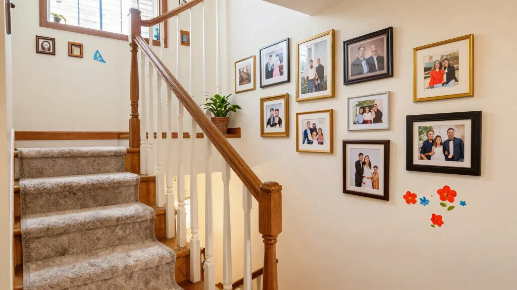 16 Stairs Wall Art Ideas That Turn Empty Space Into a Gallery