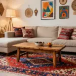 17 Moroccan Rug Living Room Ideas With Bold Boho Vibes