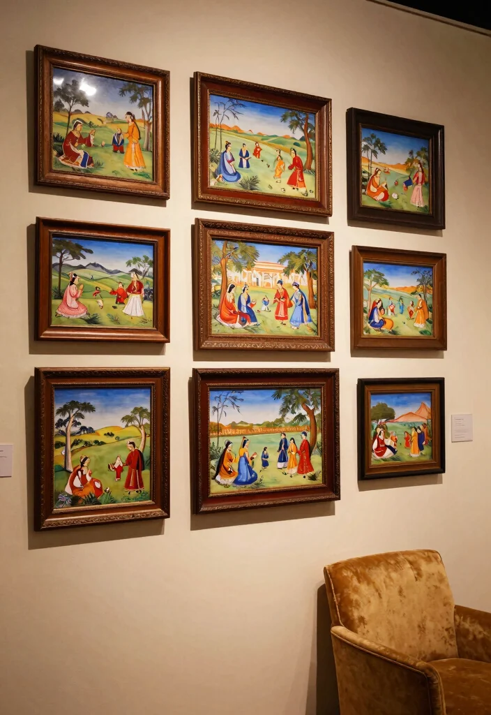 17 Rajasthani Wall Art Ideas Full of Color & Culture 1 17 Rajasthani Wall Art Ideas Full of Color & Culture - 1. Intricate Rajasthani Miniature Paintings 1