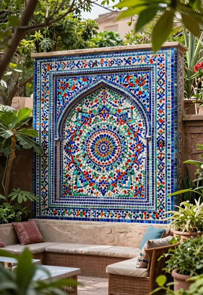 17 Rajasthani Wall Art Ideas Full of Color & Culture 64 17 Rajasthani Wall Art Ideas Full of Color & Culture - 14. Rajasthani Mosaic Art 1