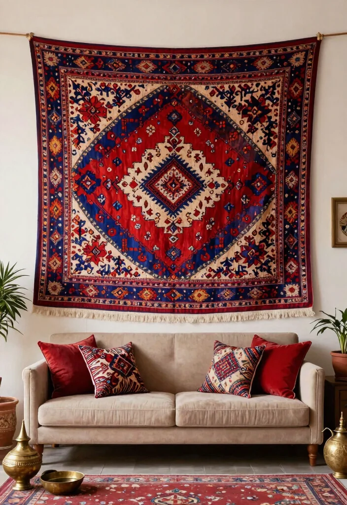 17 Rajasthani Wall Art Ideas Full of Color & Culture 13 17 Rajasthani Wall Art Ideas Full of Color & Culture - 3. Traditional Rajasthani Tapestries 1