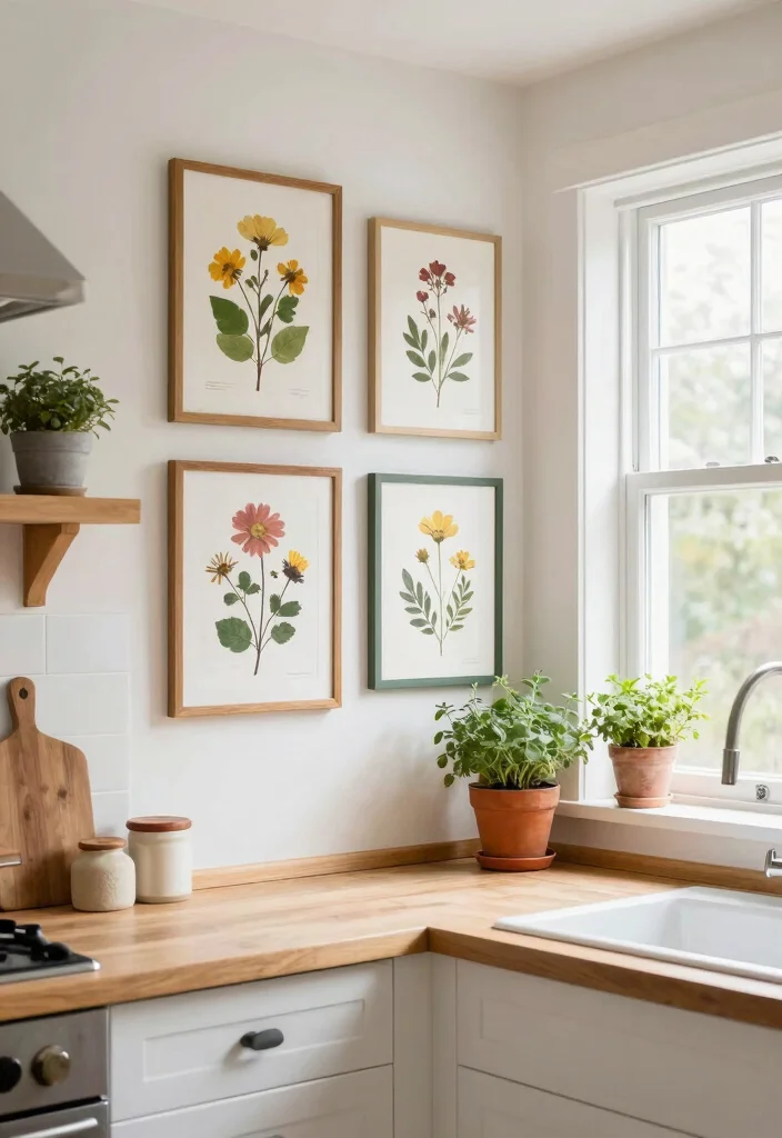 17 Wall Art Designs Paint Ideas That Transform Blank Walls - 7. Botanical Prints 1