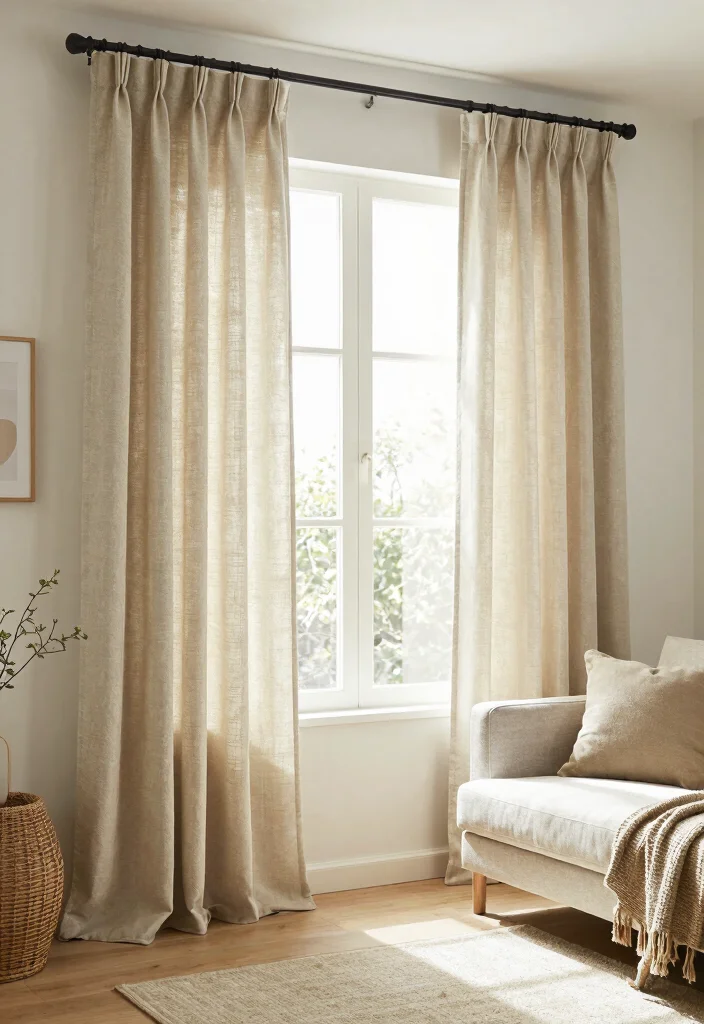 18 Curtains Living Room 2026 Trending Ideas That Transform Your Space - 17. Eco-Conscious Brands 1