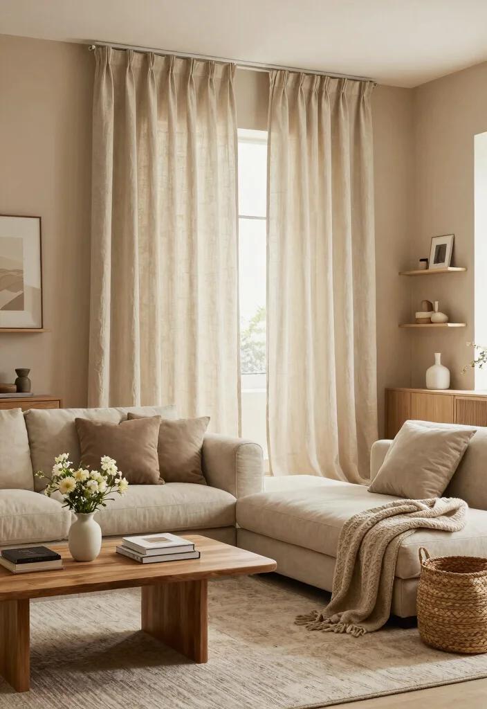 18 Curtains Living Room 2026 Trending Ideas That Transform Your Space - 2. Linen Lovers 1