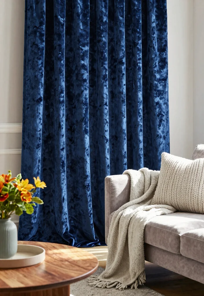 18 Curtains Living Room 2026 Trending Ideas That Transform Your Space - 9. Textured Wonders 1