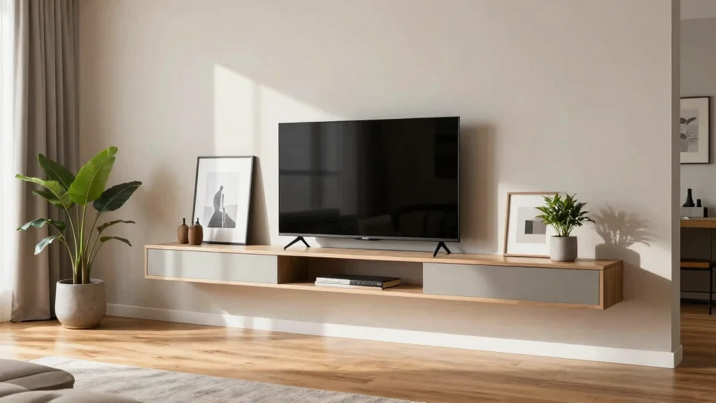 18 Floating Shelf TV Wall Ideas That Look Sleek & Modern