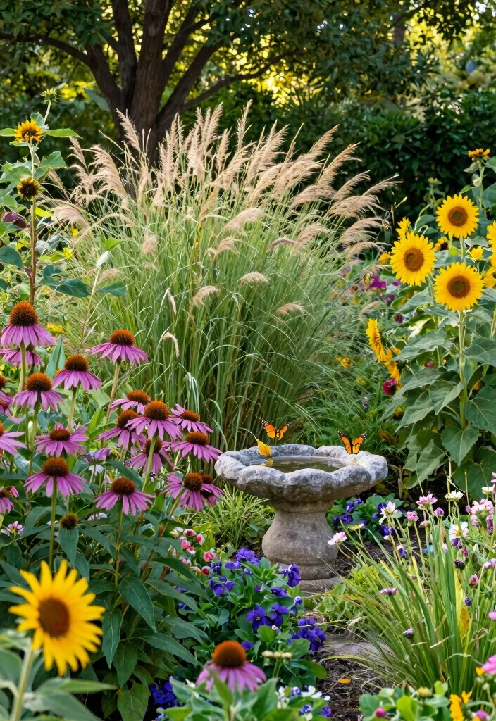 14 1 Acre Backyard Ideas That Maximize Every Inch 1 14 1 Acre Backyard Ideas That Maximize Every Inch - 1. Create a Native Plant Garden 1