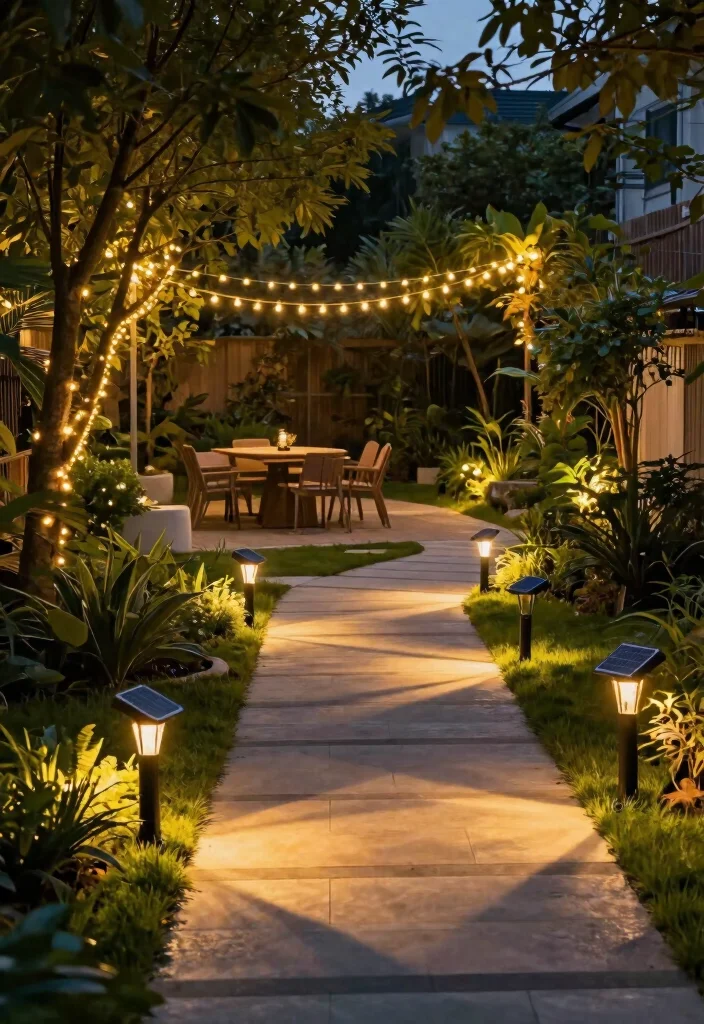 14 1 Acre Backyard Ideas That Maximize Every Inch 42 14 1 Acre Backyard Ideas That Maximize Every Inch - 12. Install Solar Lighting 1
