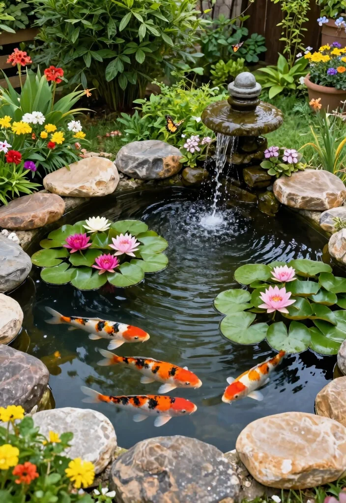 14 1 Acre Backyard Ideas That Maximize Every Inch 5 14 1 Acre Backyard Ideas That Maximize Every Inch - 5. Add a Water Feature 1