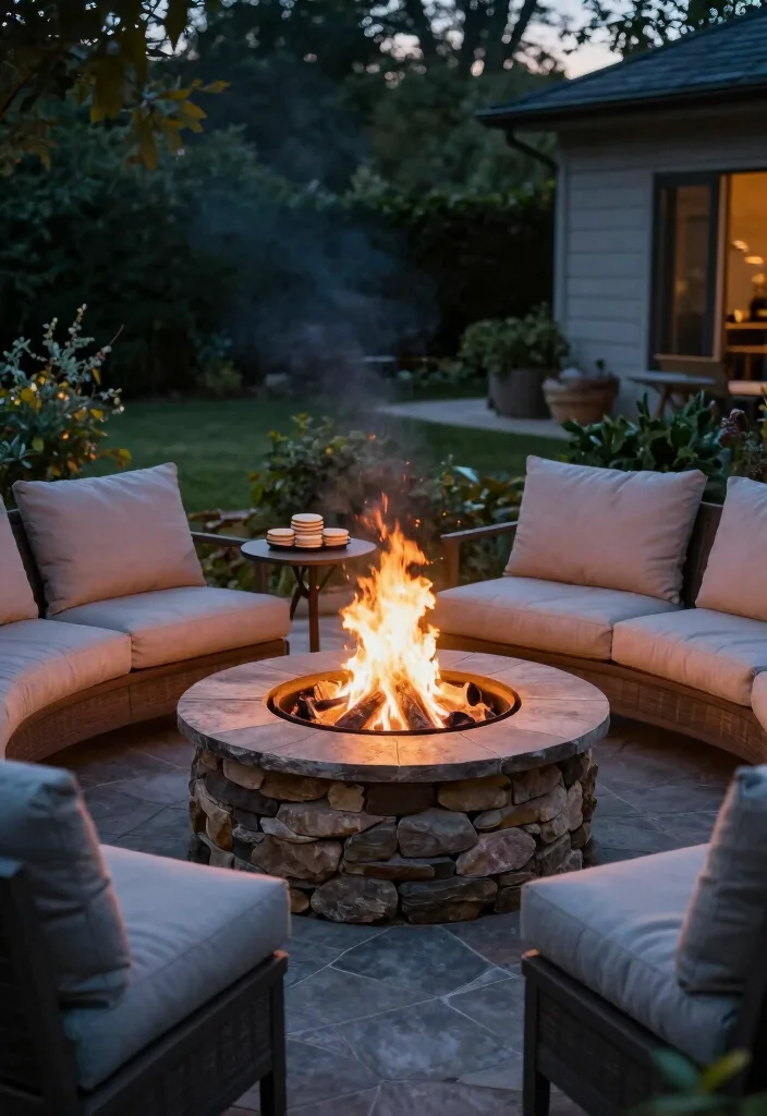 14 Back Deck Decorating Ideas That Feel Cozy & Inviting 26 14 Back Deck Decorating Ideas That Feel Cozy & Inviting - 6. Fire Pits 1