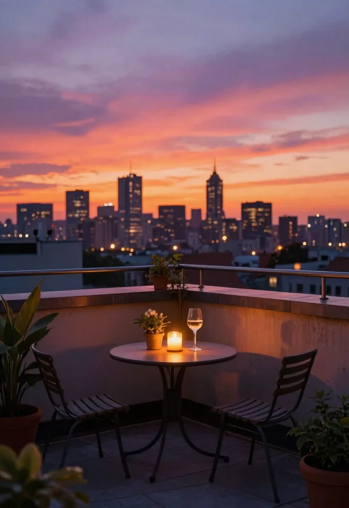 14 Balcony Photoshoot Ideas With Stunning Natural Light 4 14 Balcony Photoshoot Ideas With Stunning Natural Light - 4. Sunset Serenade 1